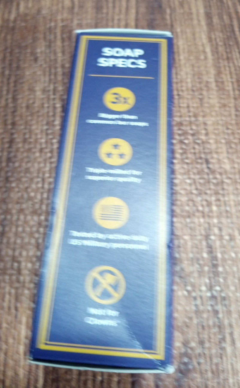 Duke Cannon Supply Co. Soap Naval Diplomacy Starts In Your Shower NIOB