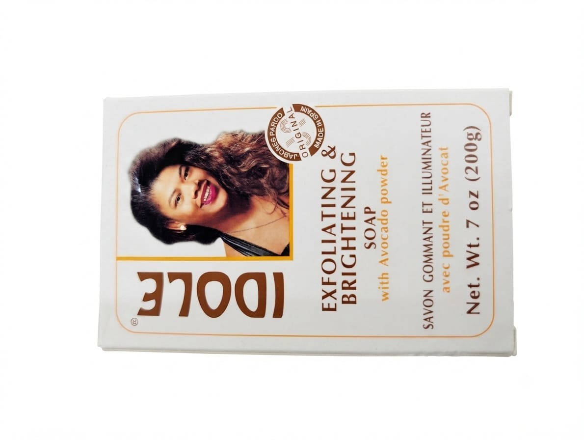 Idole Brightening Exfoliating Soap with Avocado Seed Powder 7oz