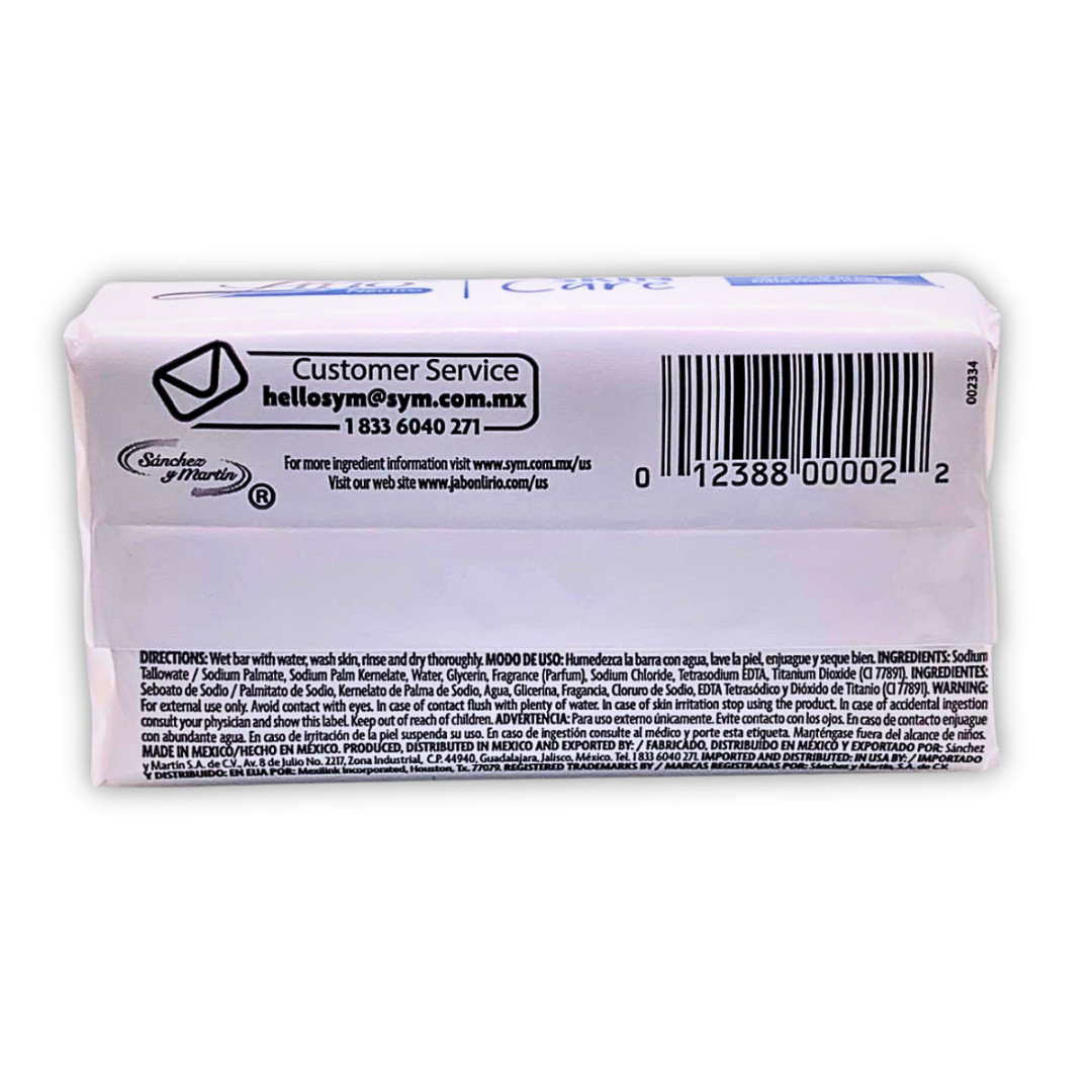 3-Pack Lirio Neutral Bath Soap Bars 5.3 oz Each Daily Cleansing Soap