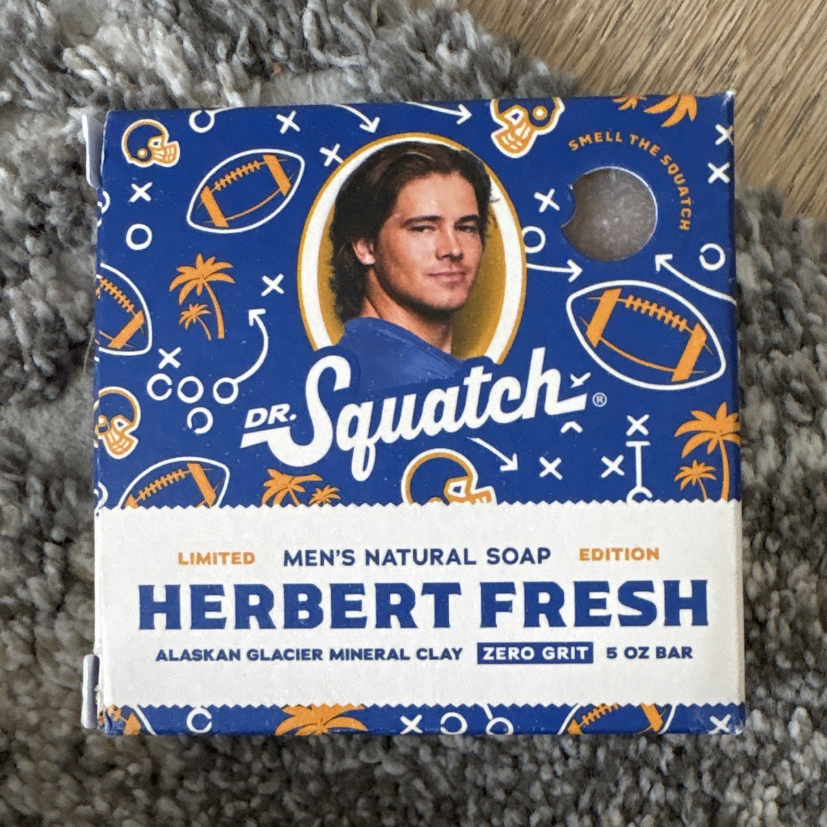 Dr. Squatch Herbert Fresh Limited Edition Natural Bar Soap 5 oz Men