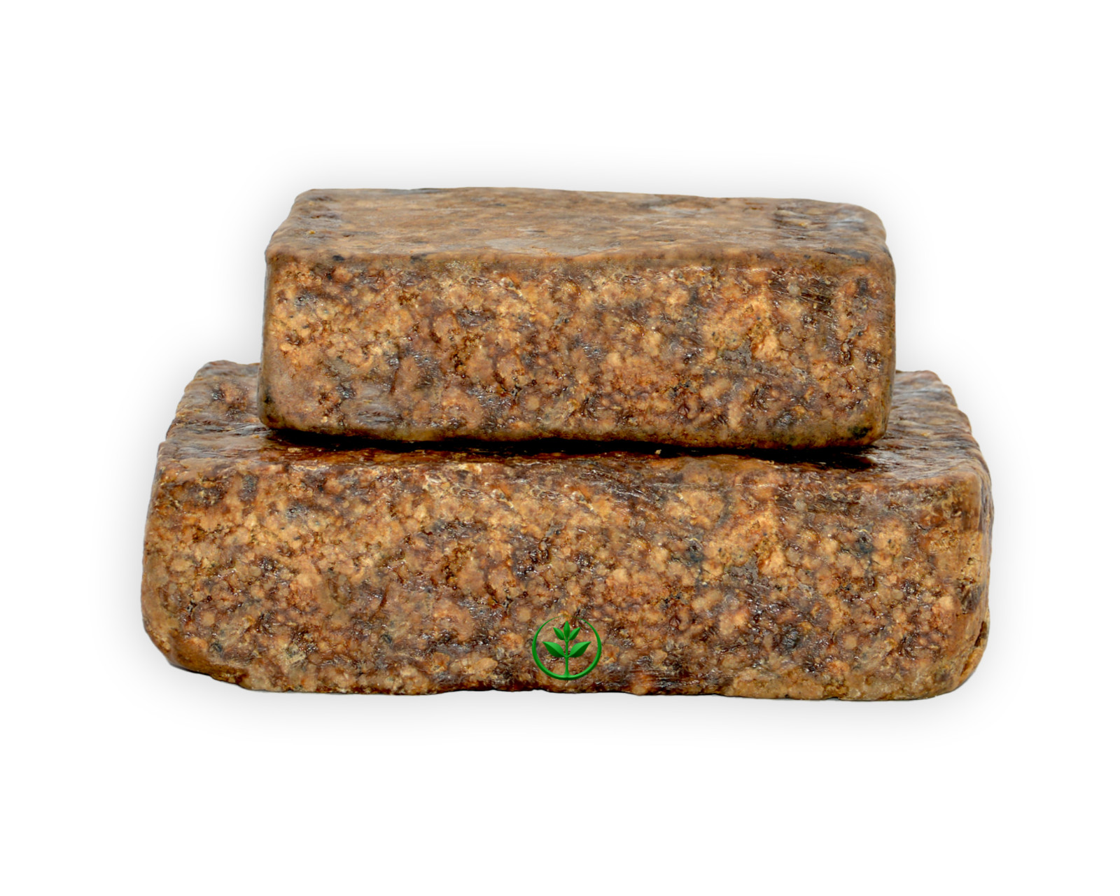 Raw African Black Soap 2 oz. Bar 100% Pure Natural Organic Ghana Body Face Wash