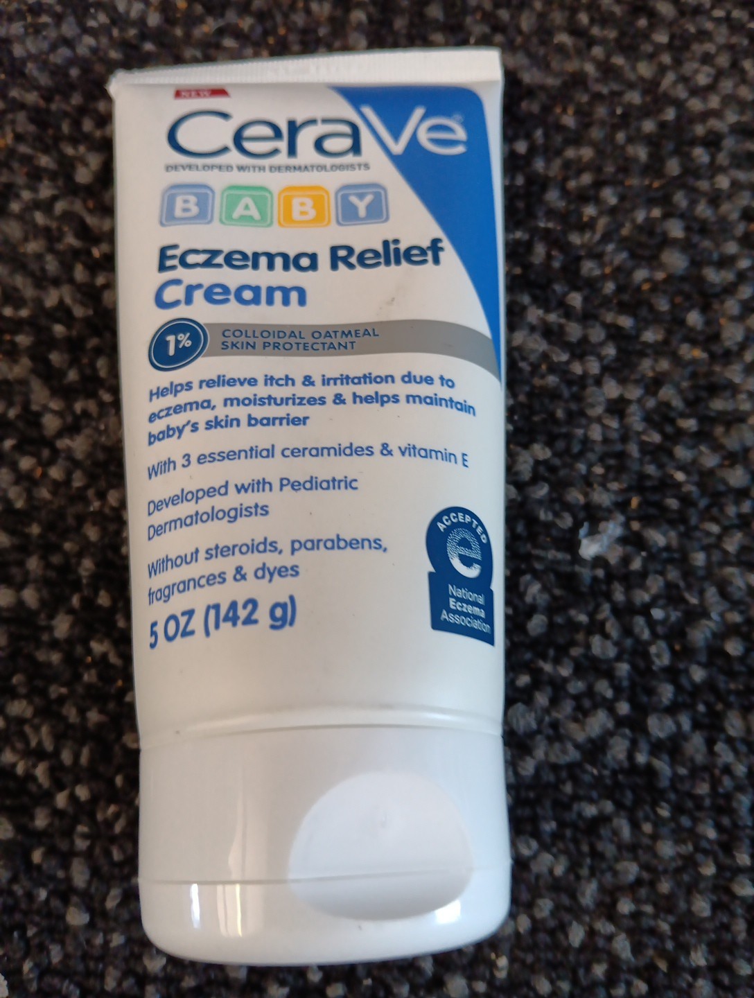 Cerave Baby Eczema Relief Cream, 1% Colloidal Oatmeal 5 oz. New Free Ship M95