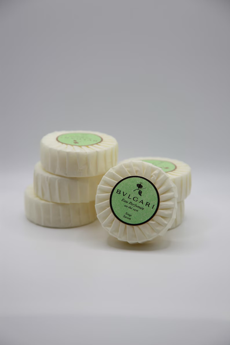 BVLGARI au thé Vert (Green Tea) Soap – 1.7oz / 50g Pack Of 6