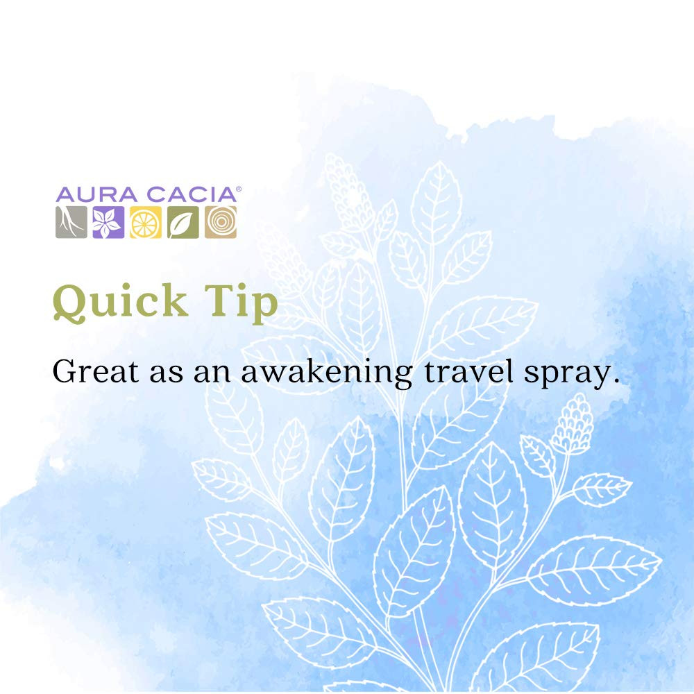 Aura Acacia Peppermint Harvest Mist 4 Oz Essential Oil Spray Refreshing Scent