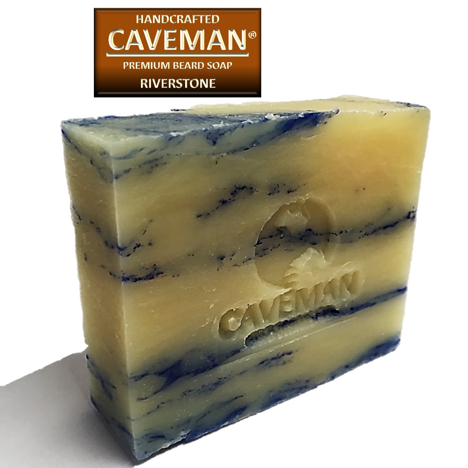Original Handcrafted Beard and Body Soap by Caveman Virgin Tobacco