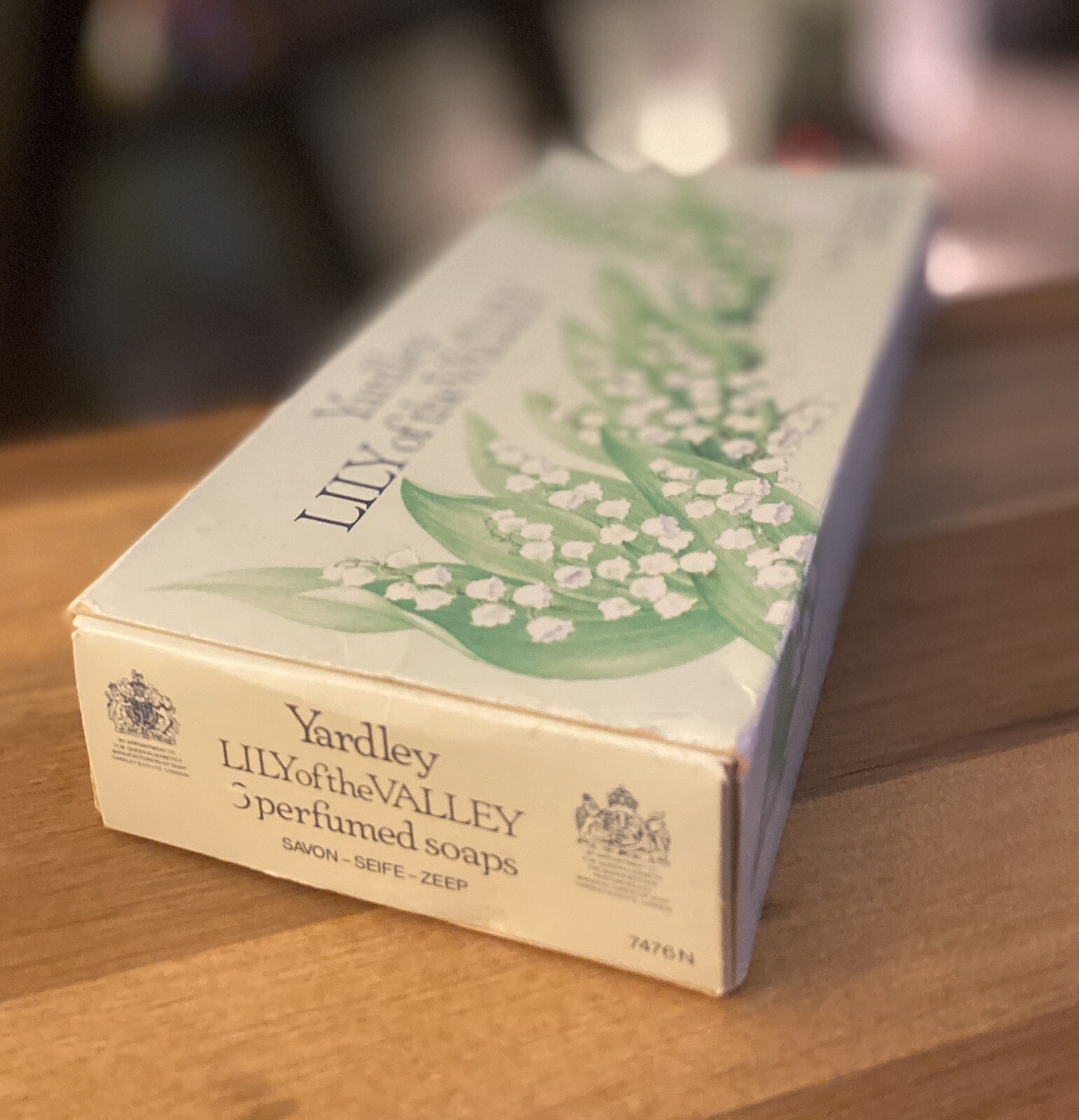 YARDLEY Vintage Lily of the Valley Perfumed Soap 3 Bars 2.65 oz Each