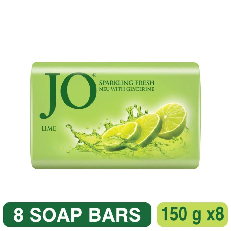 JO Lime Fresh Soap 150g x 8 Nourishing Bath Bar For All Skin Types USA Ship**