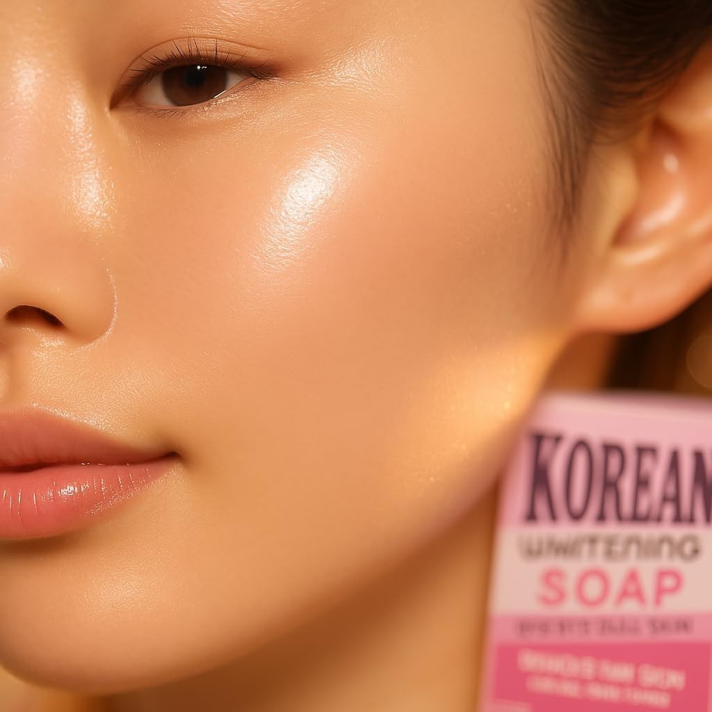 Korean Whitening Soap – Bye Bye Dull Skin, Remove Tanning, Brightening Face & Bo