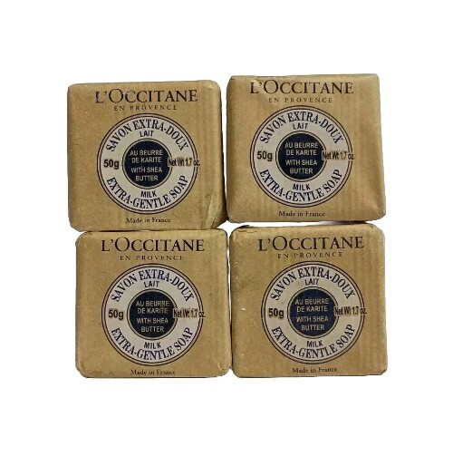 4 – L’Occitane En Provence Milk Shea Butter Extra Gentle Body Soap 1.7oz FRANCE