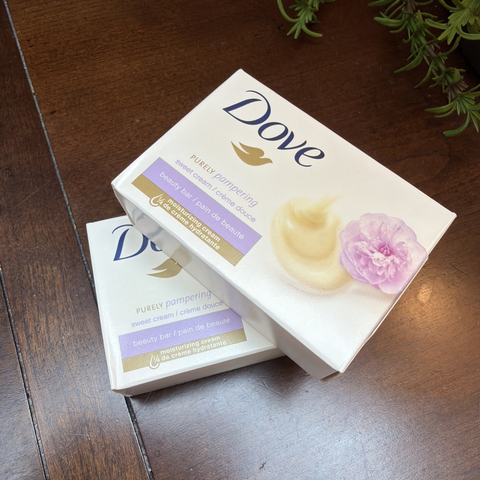 DOVE***SWEET CREAM***Beauty Bar (2 BARS)~~~4 OZ/113g EACH~~~BRAND NEW/SEALED
