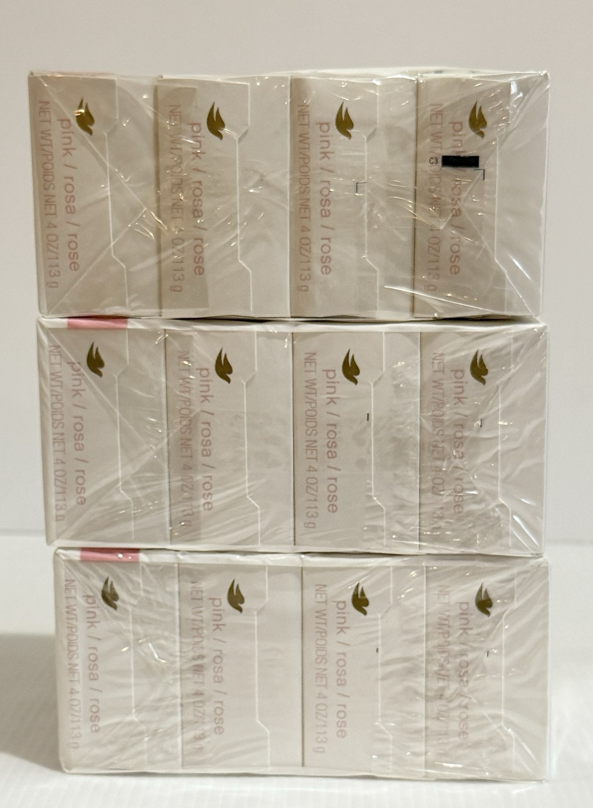 DOVE Beauty Bar Deep Hydration PINK 4 Oz. (113g) Each ~ Lot Of 12 NEW ~ SEALED