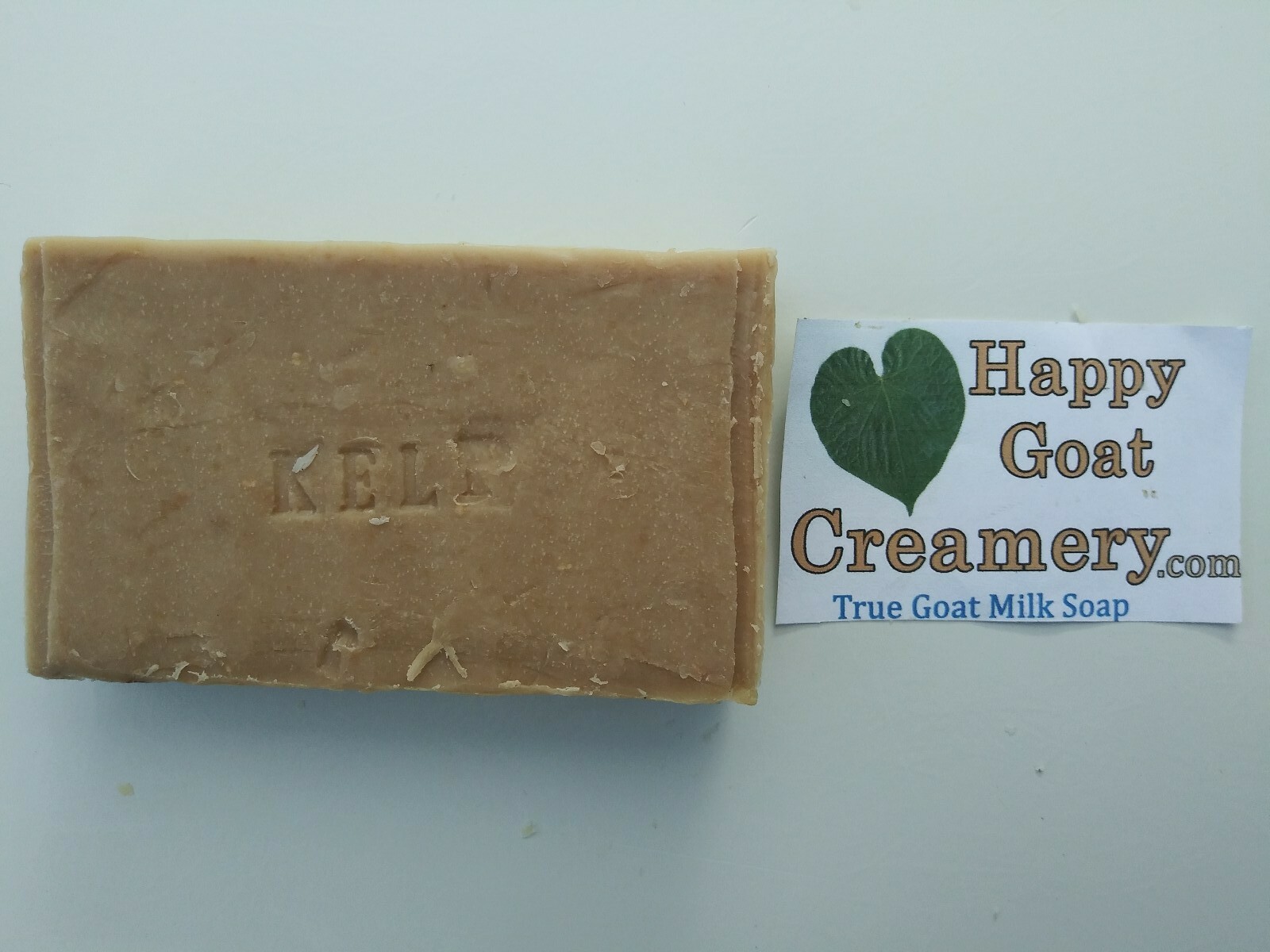 5 BARS CHAMOMILE PATCHOULI FRANKINCENSE MYRRH GOAT MILK SOAP HAPPY GOAT CREAMERY