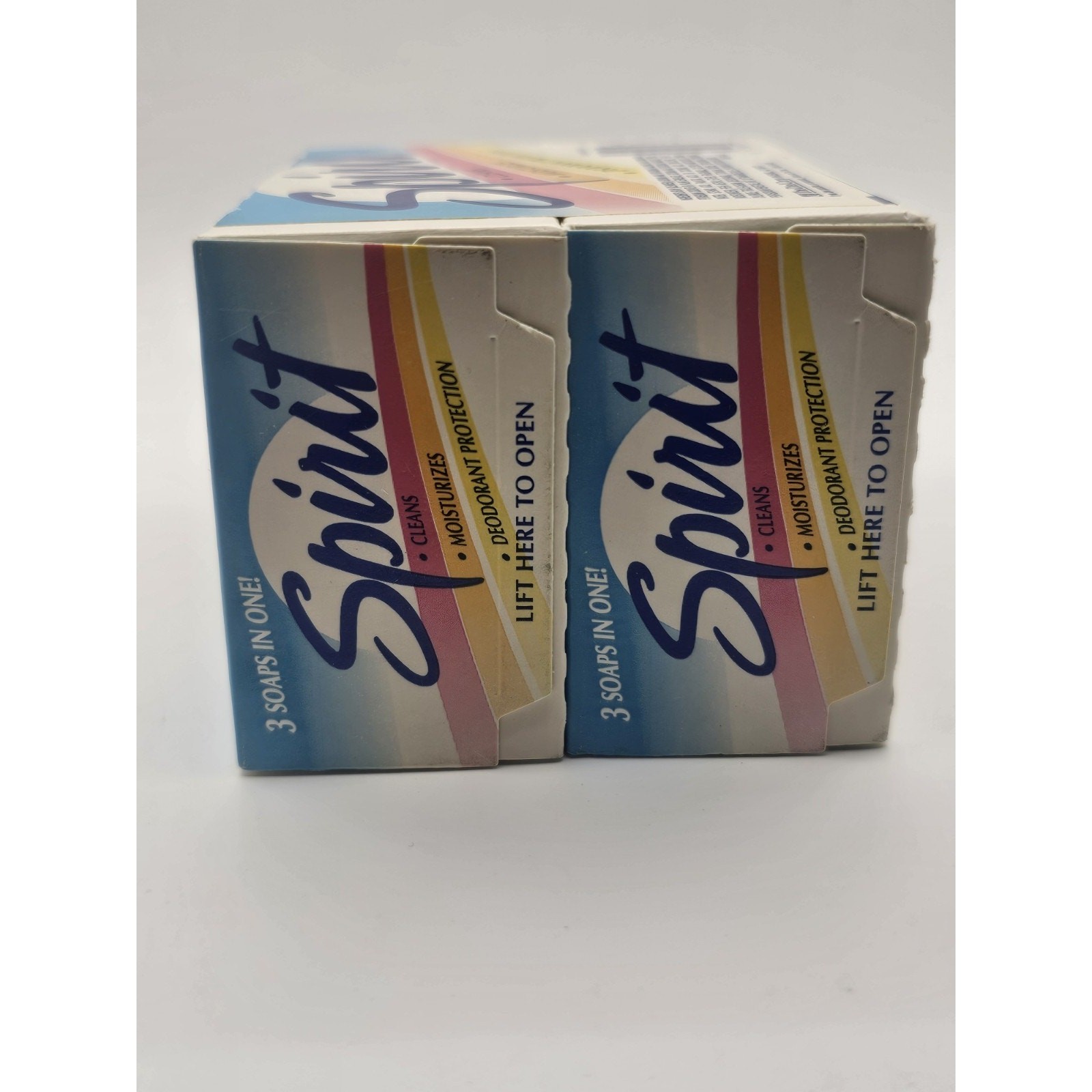Spirit 3 Soaps In One Bar Soap New In Box Vintage (2 Bars)