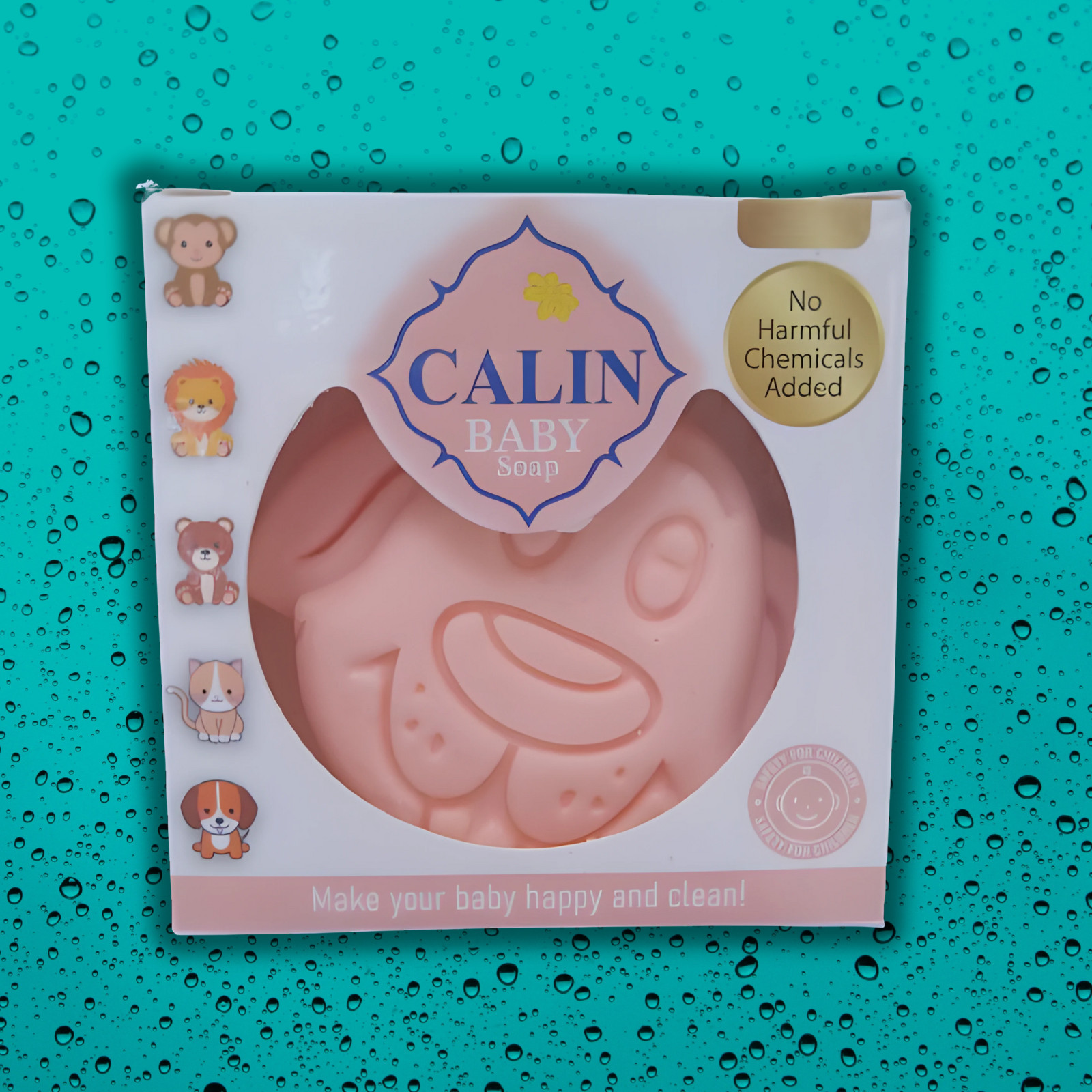 5 Pcs Baby Soaps Trusted By dermatologists 5 Shapes No Harmful Chemicals Added