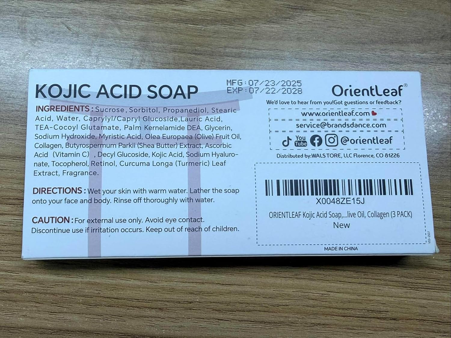 Kojic Acid Soap, Turmeric Soap Bar for Dark Spots, Fresh Citrus