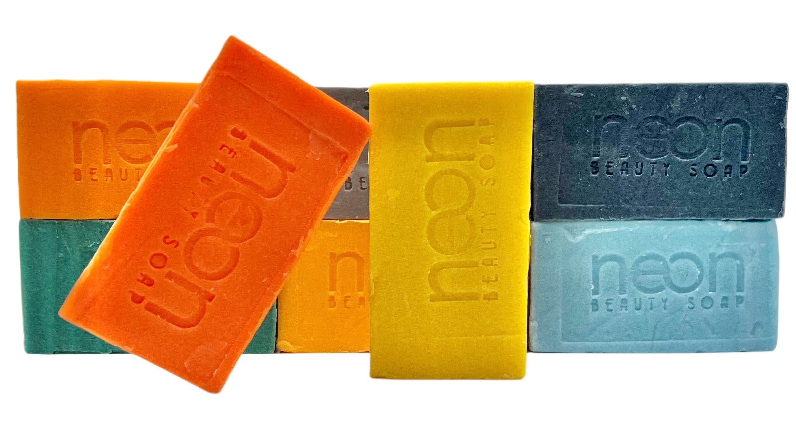 Neon Kojic Bar Soap – Whitening, Brightening, Deep Cleansing (PACK OF 3)