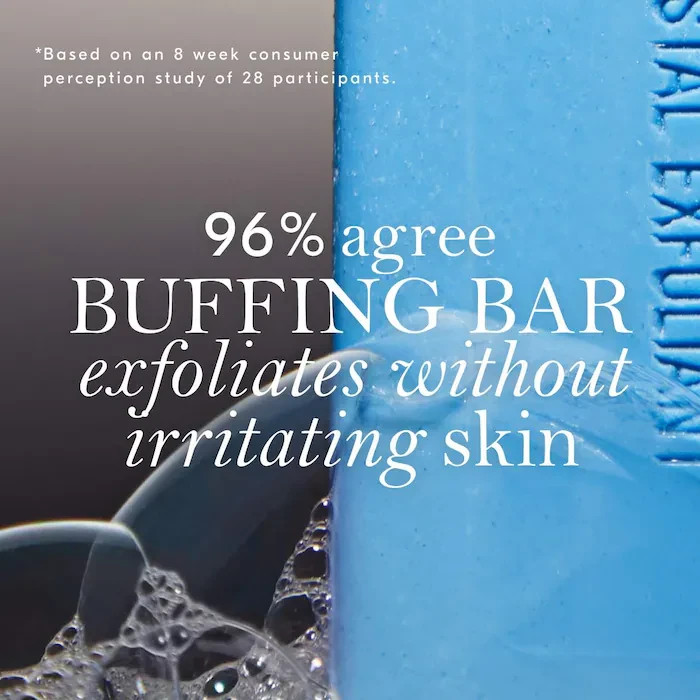 NIB 100%Authentic Soft Services Buffing Bar Exfoliating Body Bar (2 pack),7.5 oz