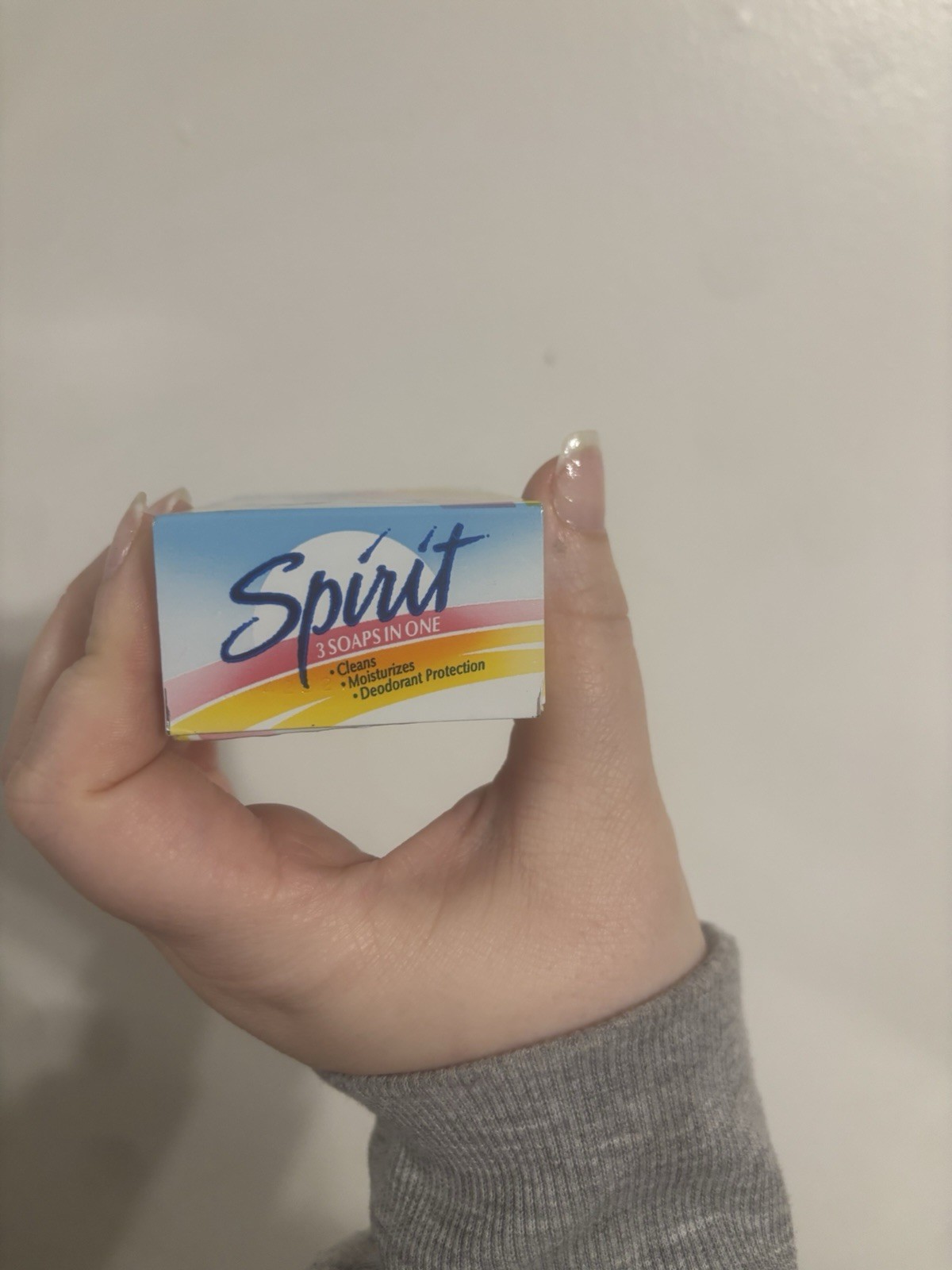 Spirit Bar Soap 3 in 1 discontinued Sealed 1992 Retro Vintage