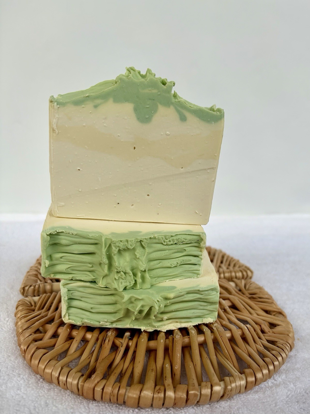 Fresh Pineapple Soap Cold-processed with organic oils 4 .5onz