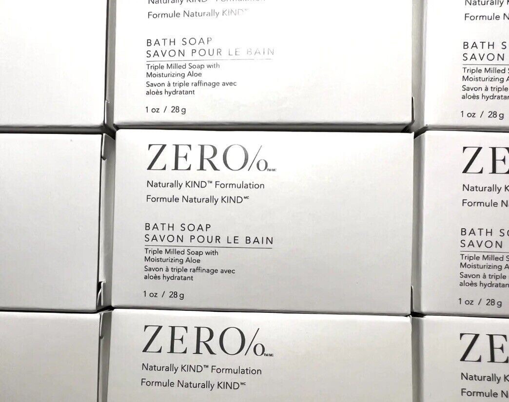Zero% Gilchrist & Soames Bath SOAP Bars Hotel Travel Size 1oz CHOOSE QUANTITY