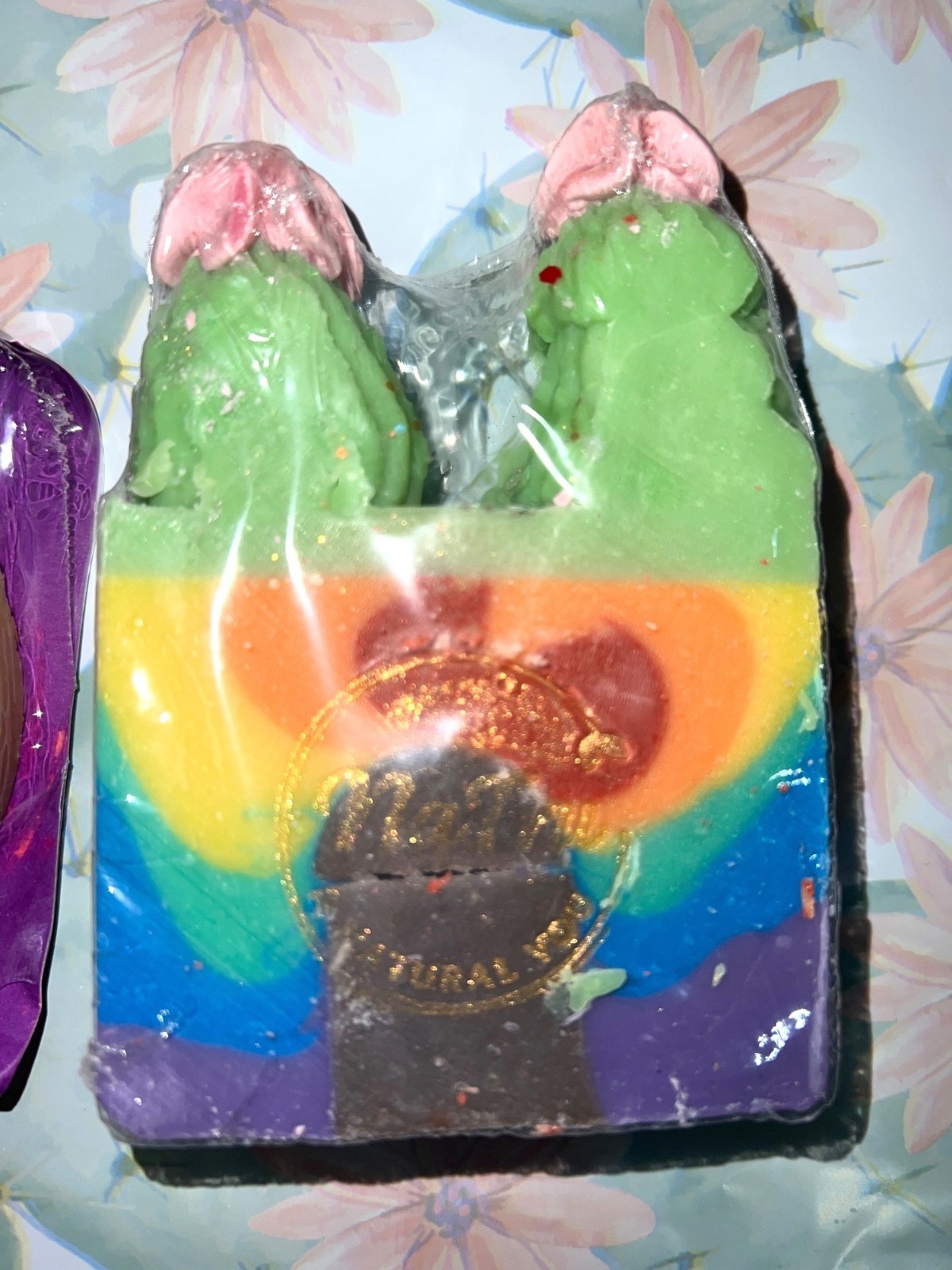 Handmade Panda Donut & Cactus Rainbow Soap Bundle Natural Glycerin Soap Bars Dec