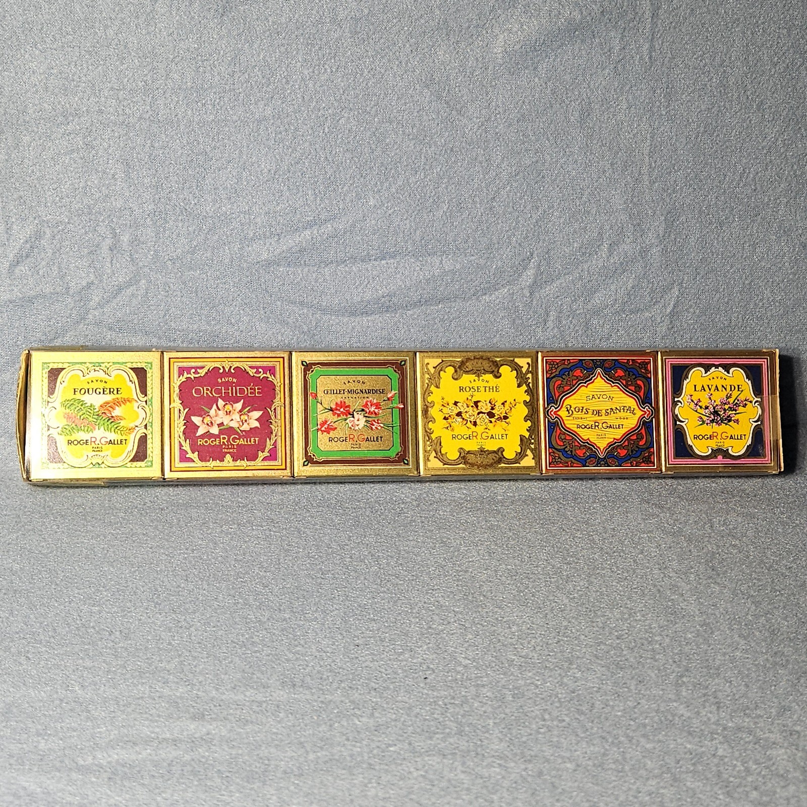 Roger Gallet Soap Paris Savons Parfumes Pour Le Weekend Voyage 6 Soaps Vintage