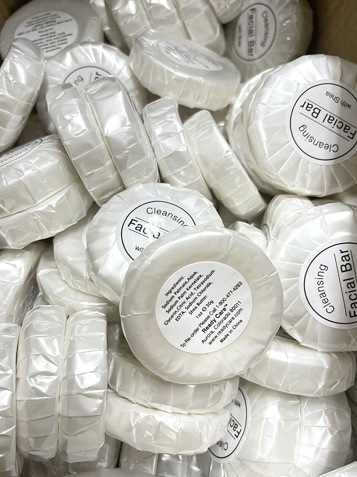 400 Bars (1 oz each) Unbranded Cleansing Facial Bar w/Shea Hotel Motel Spa Club