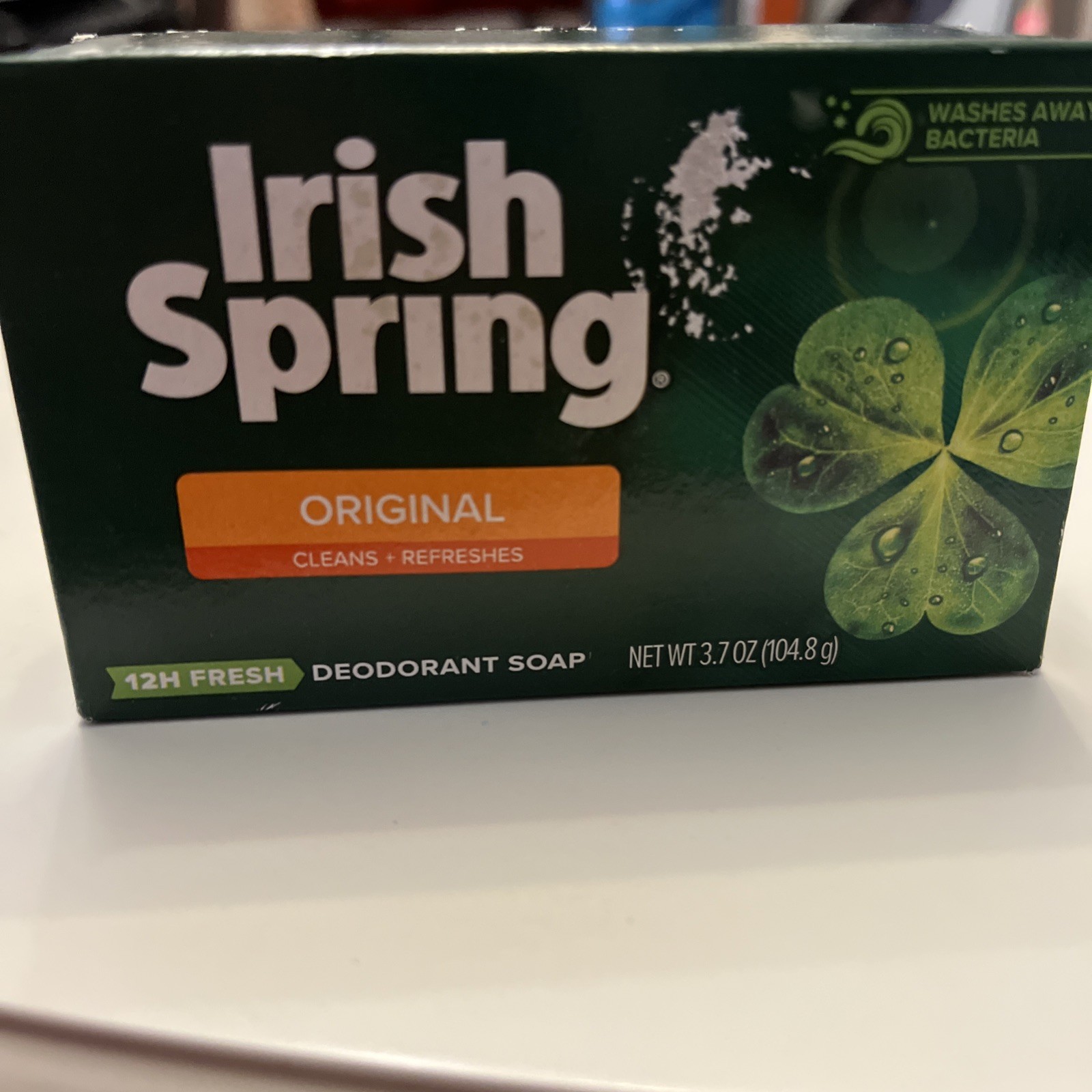 Irish Spring Original Soap 3.7 oz Old Formula No Flaxseed Oil New Unopened