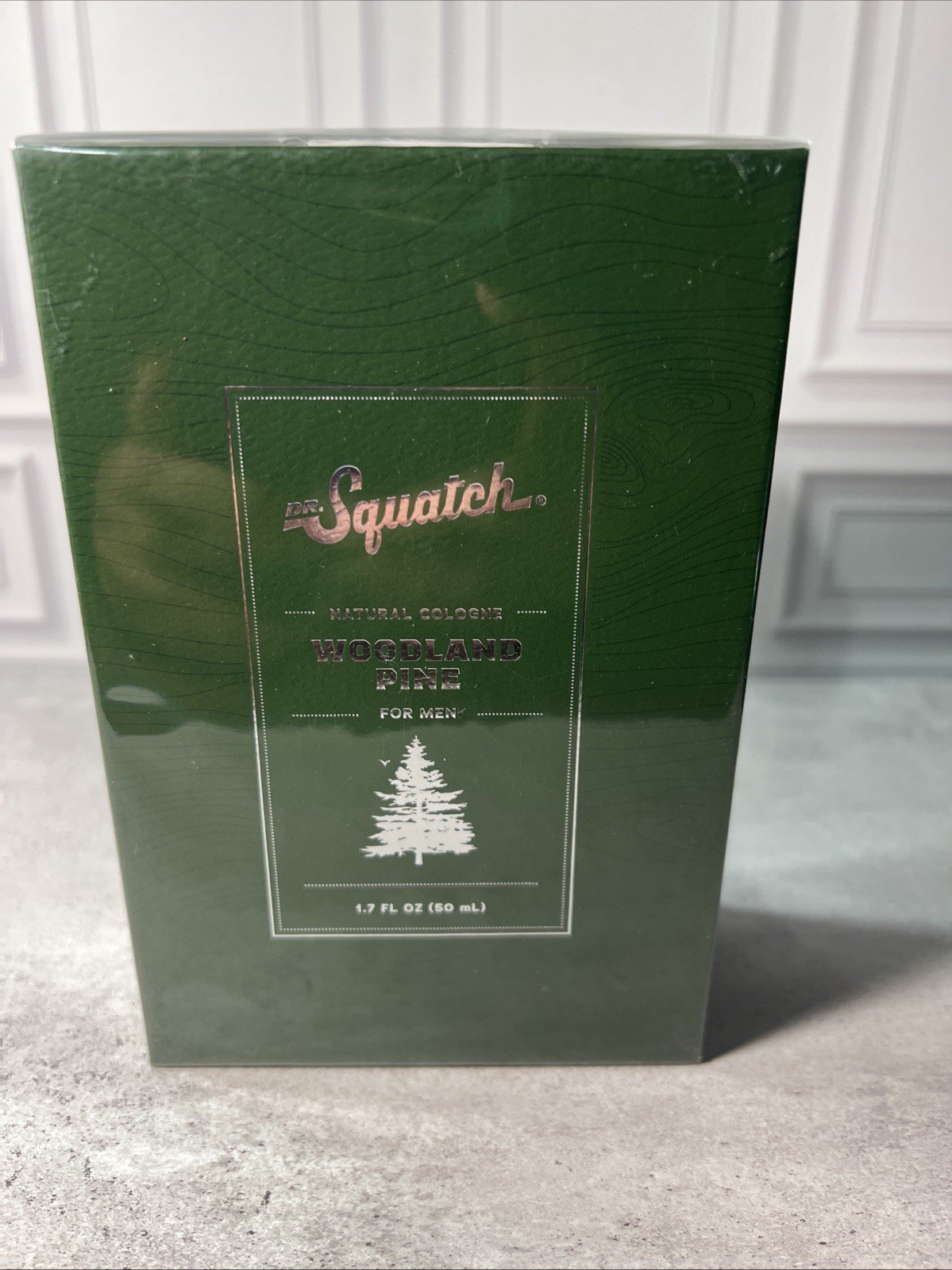 Dr. Squatch Natural Cologne Woodland Pine For Men 1.7 oz New & Sealed