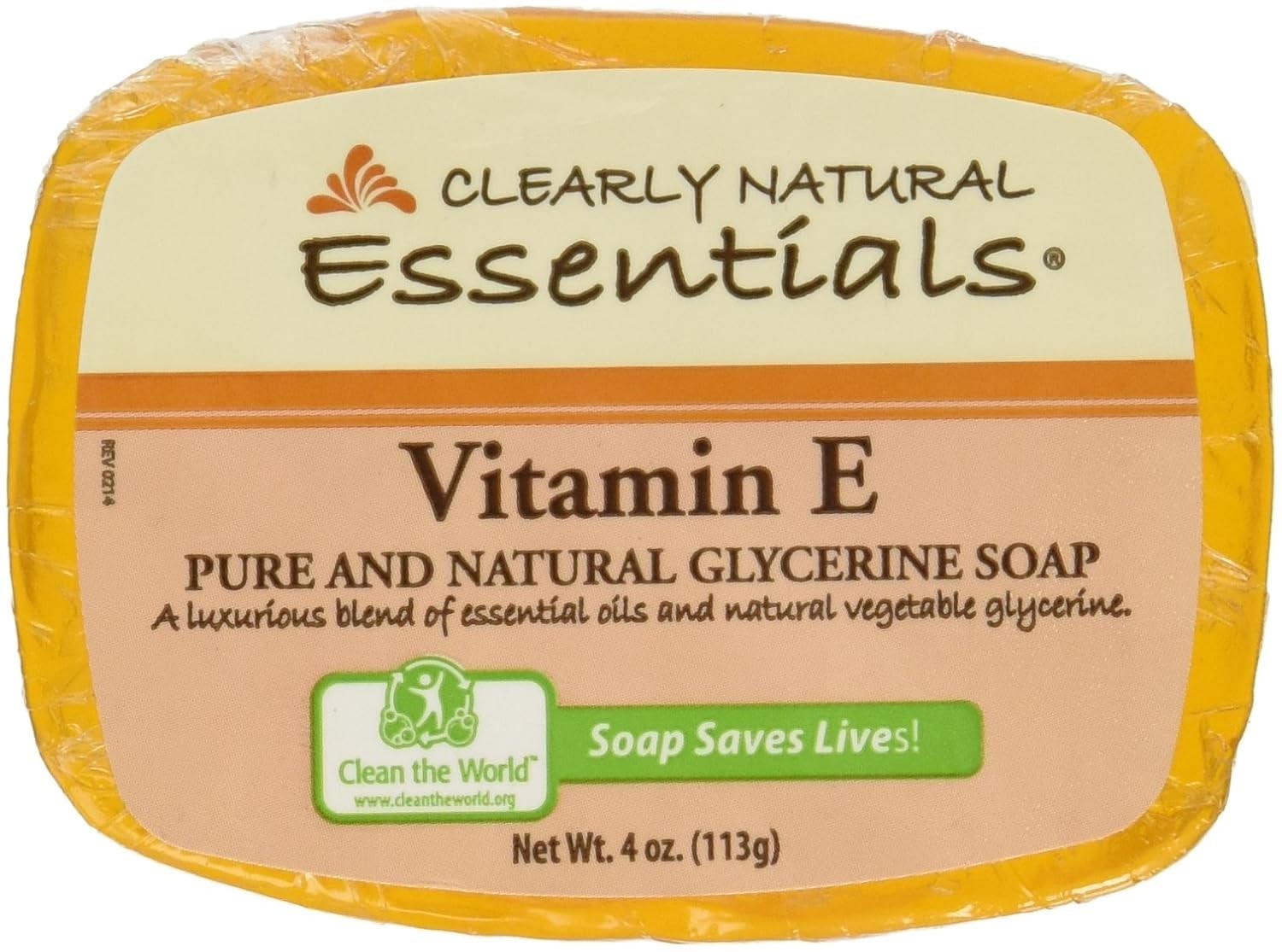 CLEARLY NATURAL BAR SOAP,GLYCERINE,VIT E, 4 OZ