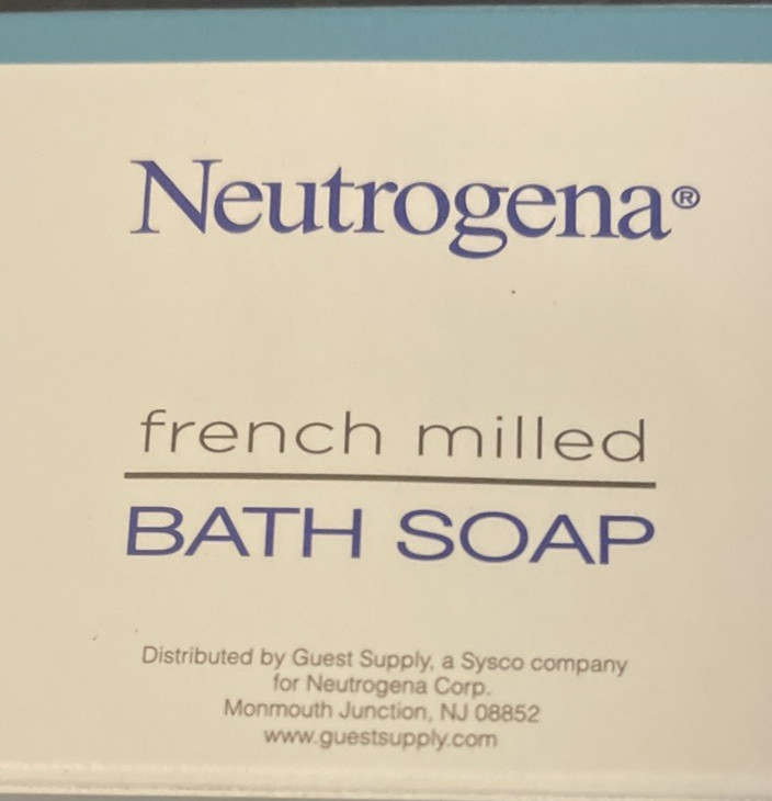 Neutrogena French Milled Bath Soap 1.15 oz Massage Bars Lot of 6 Travel Size
