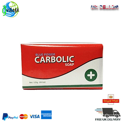 6 X Blue Power Carbolic Soap 125g