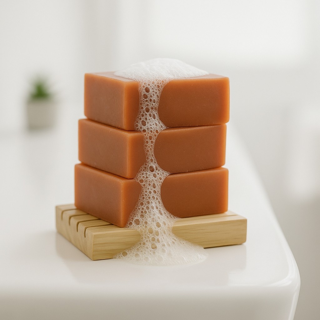 2.5 LB Bulk Bay Rum Soap Bars – Handmade, Natural, Refreshing & Skin-Friendly