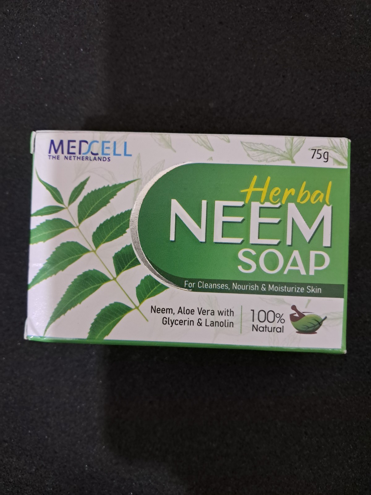 Neem Anti Scabies Soap 1 Pack – Powerful Mite & Egg Removal Treatment.