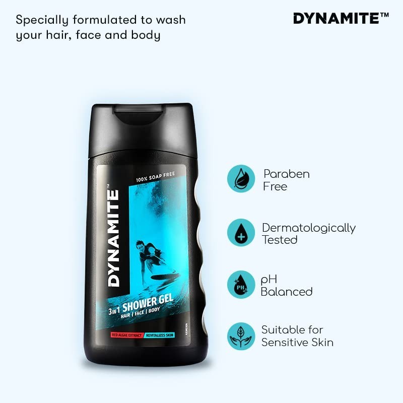 Amway DYNAMITE 3-in-1 Shower Gel 250ml