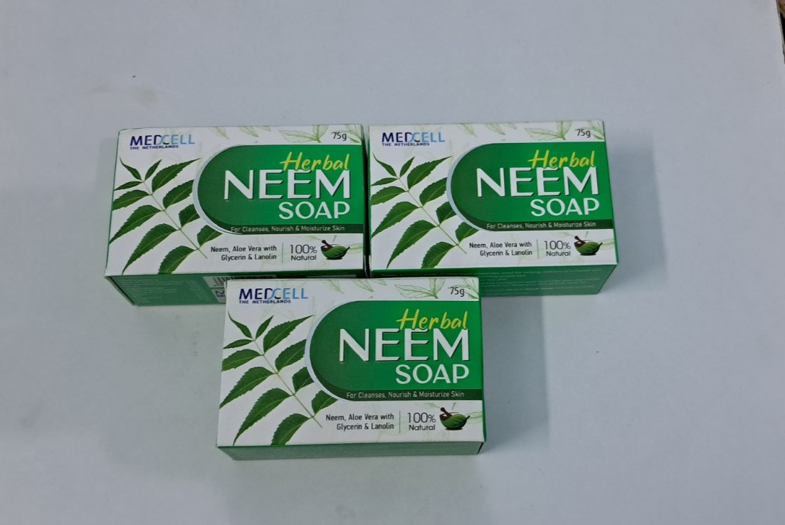 3X Anti Scabies Neem Soap – Kills Scabies Mites & Eggs, Complete Eradication