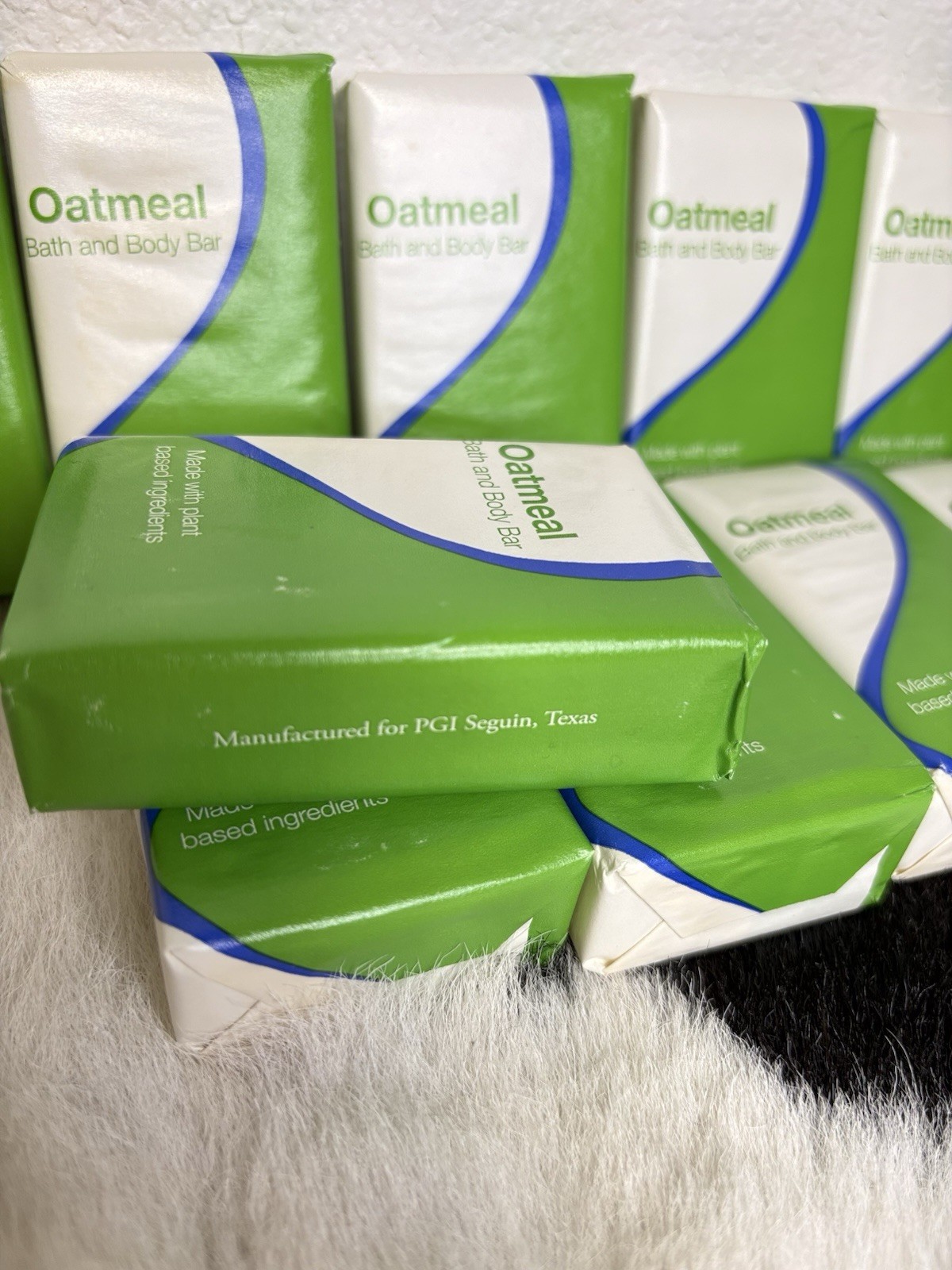 ✨ PURE & GENTLE PGI OATMEAL BATH & BODY BAR SOAP – 10 PACK MULTIPACK ✨