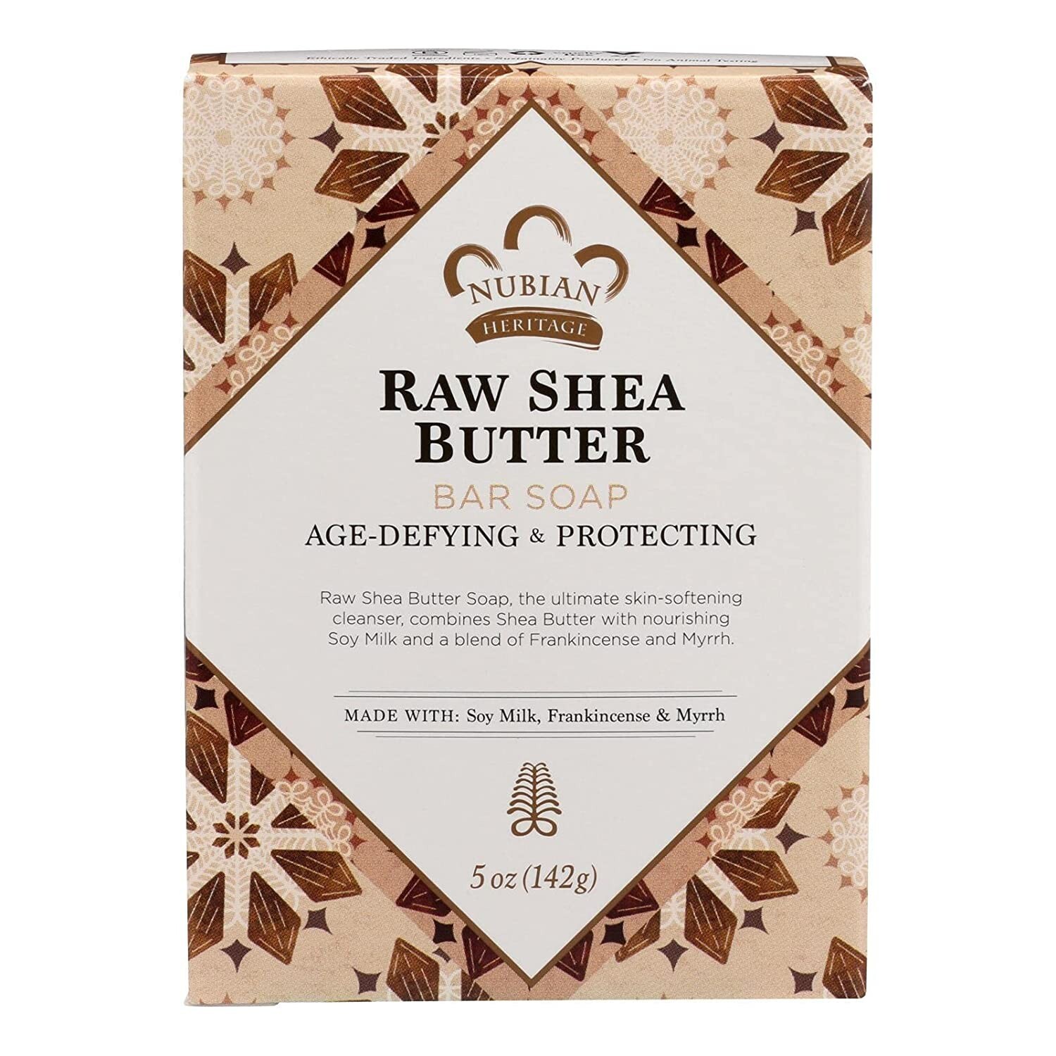 Nubian Heritage Raw Shea Butter Bar Soap 5 oz Bar(S)