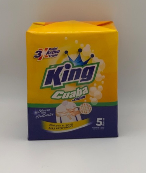 10 Jabon De Cuaba Mr. King Cuba Soap LAVA ROPA Blancos Mas Brillantes