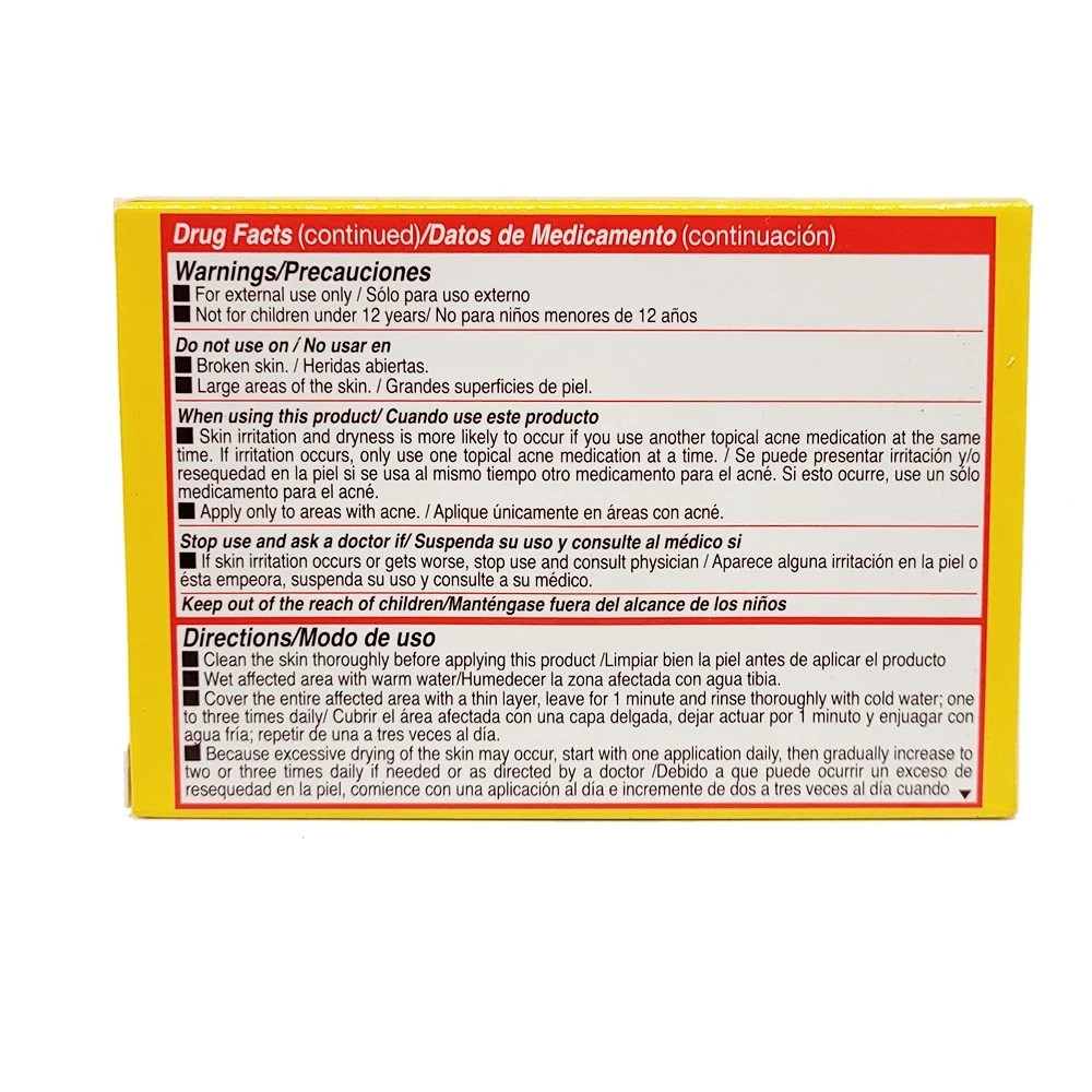 10% All Natural Sulfur Soap Bar for Deep Cleansing for Face & Body 4.4oz