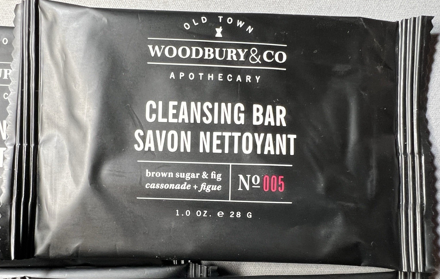 10 Pack Woodbury & Co. Cleansing Bar SOAP Brown Sugar & Fig Travel Size Wyndham