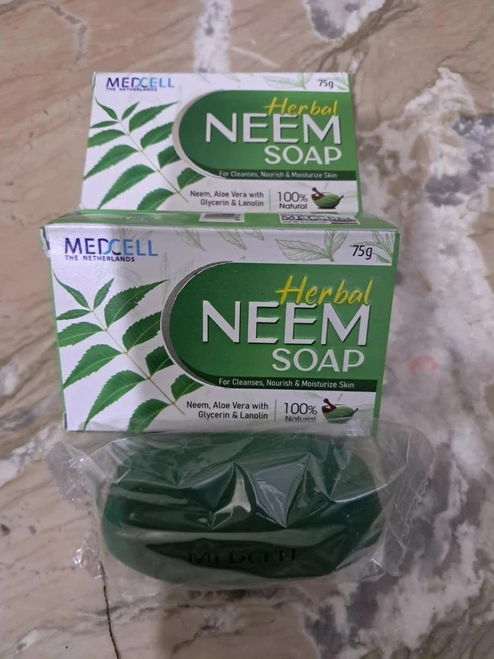 Neem Anti Scabies Soap 2 Pack – Powerful Mite & Egg Removal Treatment