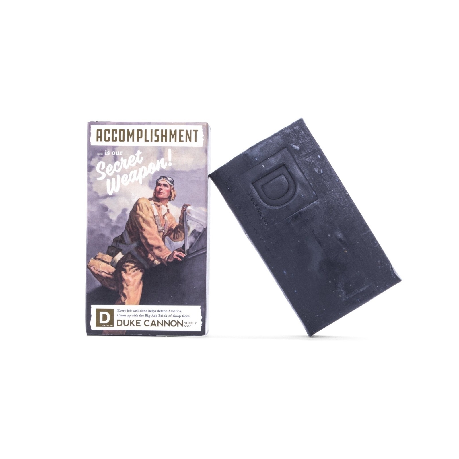 Duke Cannon Supply Co Big Ass Brick of Soap SMELLS LIKE ACCOMPLISHMENT 10oz NEW
