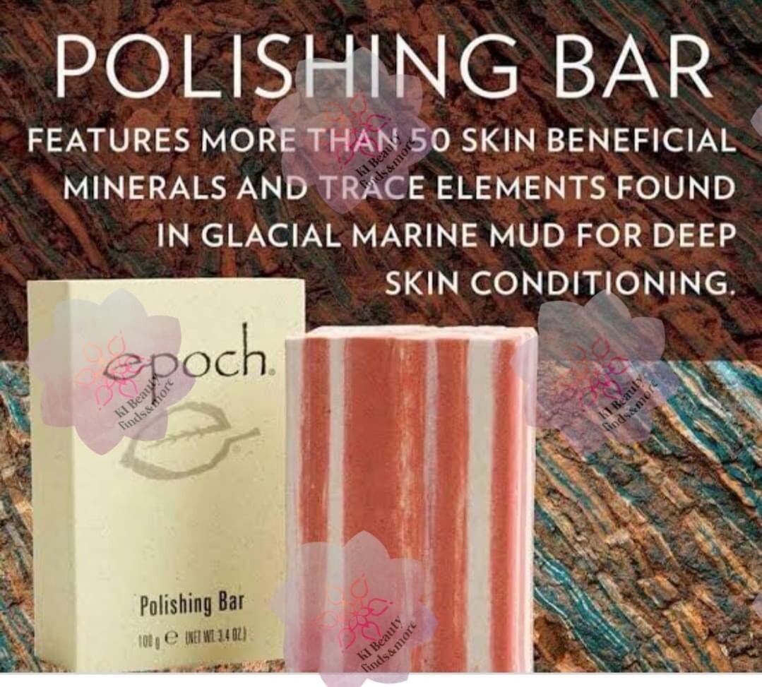 New Nuskin 2X Epoch Polishing Bar Soap 3.4oz Remove dead skin dirt Oil