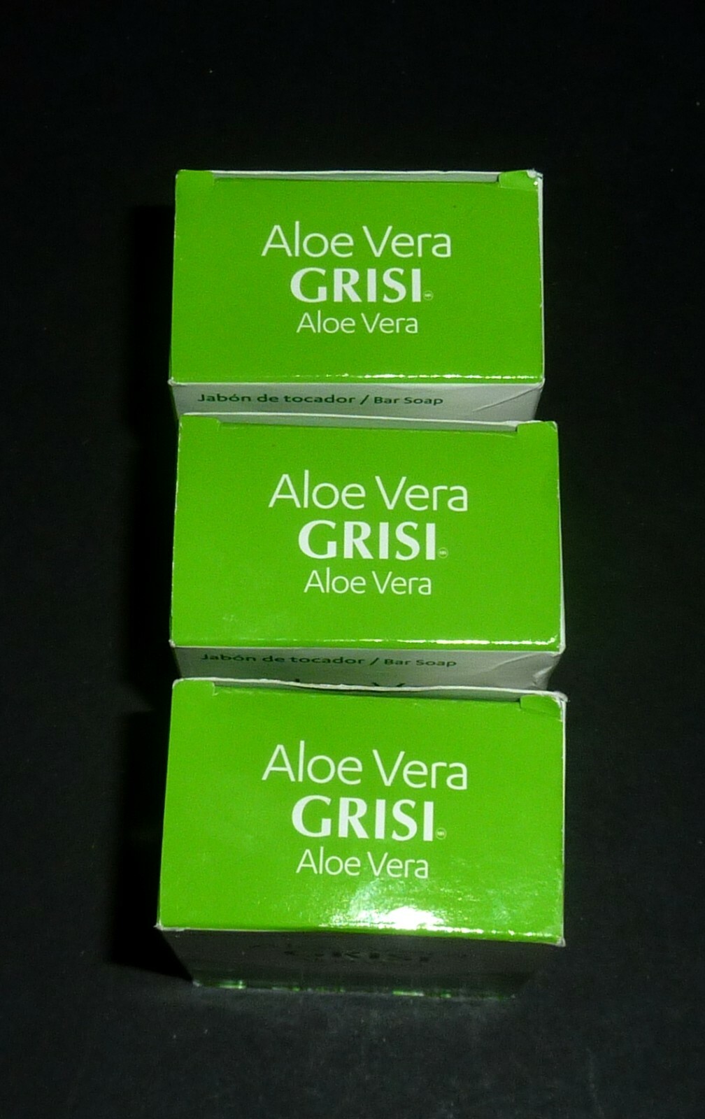 Grisi Aloe Vera Natural Bar Soap. Cleans & Protects your Skin. 3.5 Oz. (3 PACK)