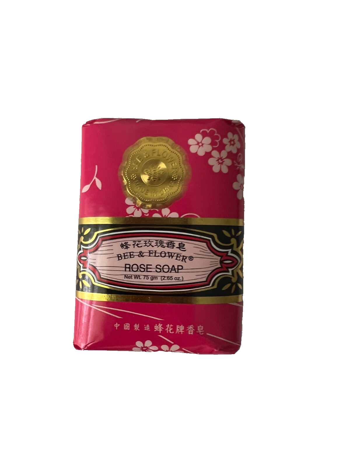 Bee & Flower Rose Soap 2.65 oz