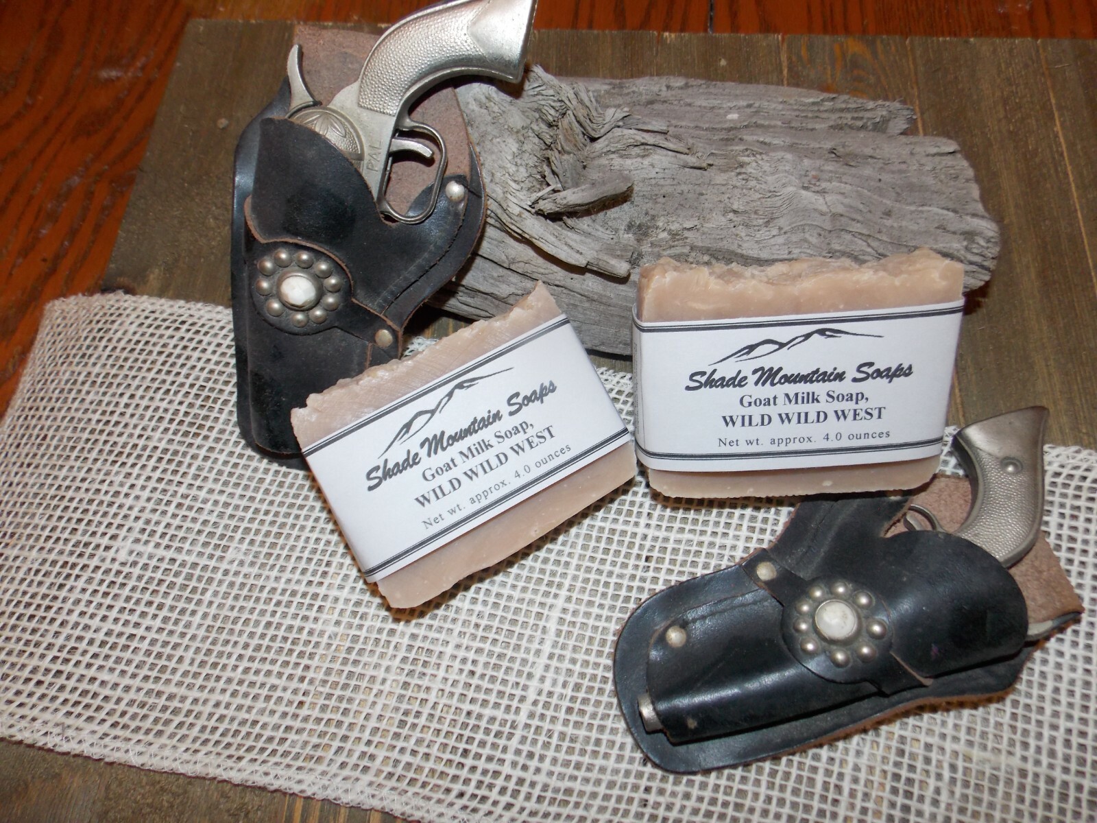Goat Milk Soap Homemade / Handmade Moisturizing – 4 oz bar -Wild Wild West