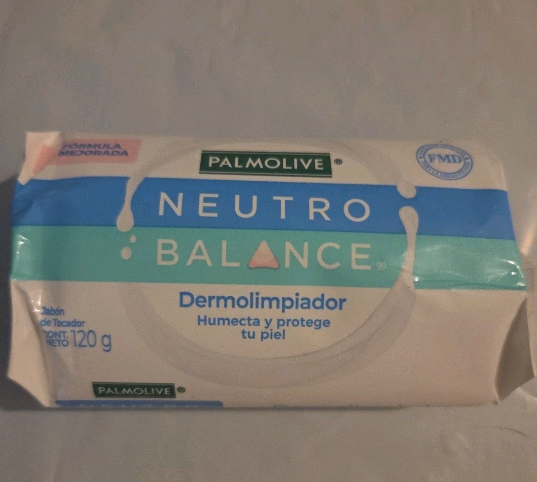 8 JABONES PALMOLIVE NEUTRO BALANCE (120g) – 8 PALMOLIVE SOAPS – Made in Mexico