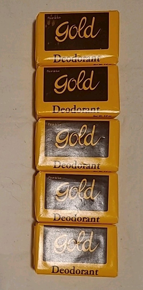 5 Fleur De Lis Gold Deodorant 3.0 Oz. Valley Products Company Inc. Memphis, TN