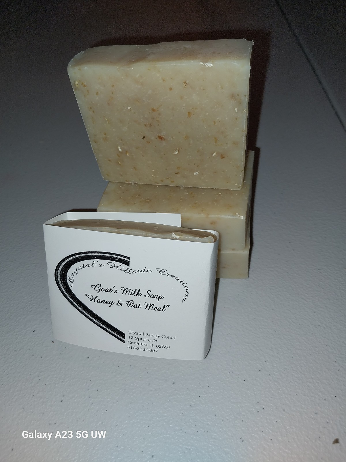 Honey and Oatmeal Goat Milk Soap